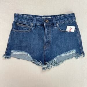 NWOT New Free People Cutoff Shorts Size 25